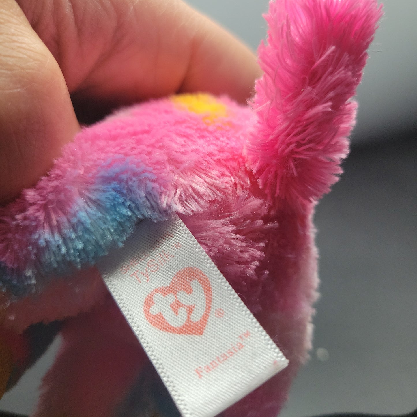 Ty Silk Beanie Boo - Fantasia The Unicorn Cute Plush Soft 6" Tall Toy