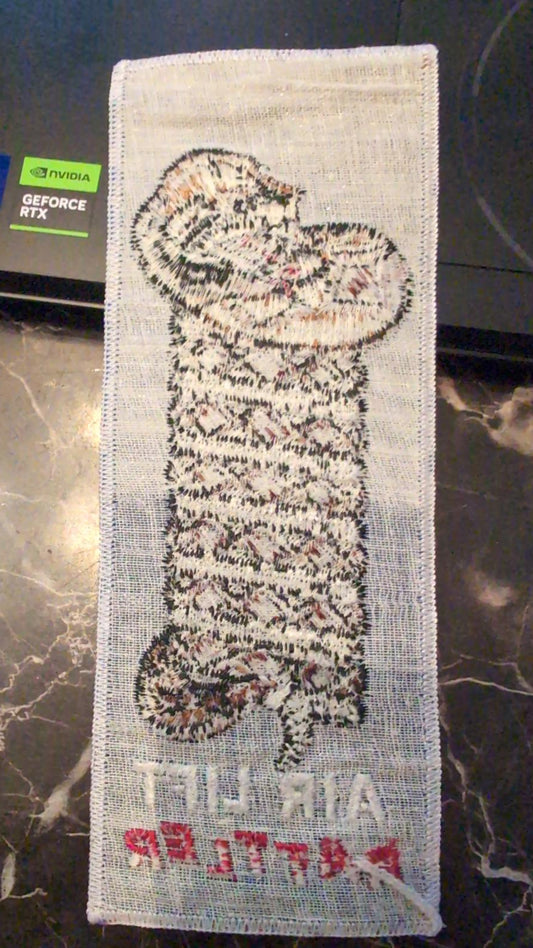 Vintage Air Lift Rattler embroied Patch