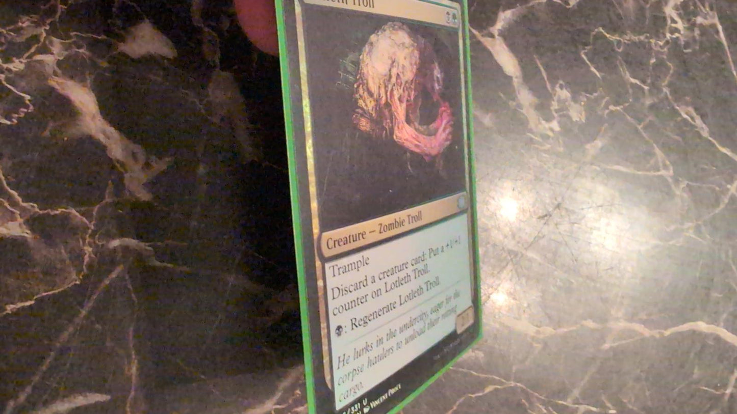 Lotleth Troll #245 Foil Double Masters 2022 Magic the gathering Card x1 MTG