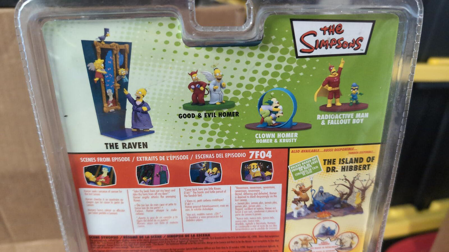 The Simpsons The Raven from Treehouse of Horror 1 figure set by McFarlane Toys