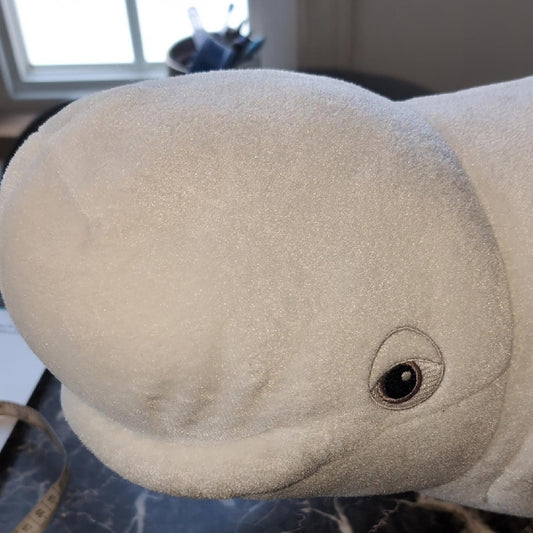 Disney Finding Dory 30" Beluga White Whale Plush Toy Doll Ban Dai