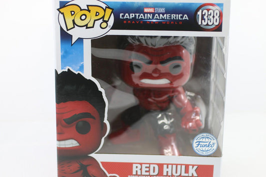 FUNKO POP! SUPER Captain America Brave New World Movie Red Hulk Vinyl 1366