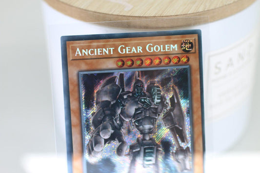 Ancient Gear Golem SGX1-END01 Secret Rare 1st Ed Near Mint YuGiOh Card