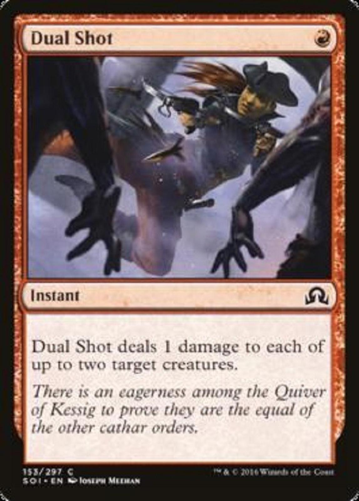 MTG 4x x4 Dual Shot Shadows over Innistrad Magic the Gathering cards