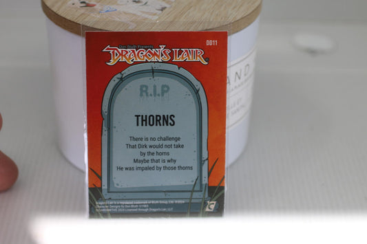 2024 Cardsmiths Dragon's Lair Death by Dirk #DD11 ~ Thorns