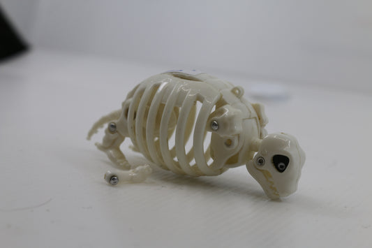 Vintage Bandai 1987 T-Rex Dino Skeleton Egg Monster Meteorbs