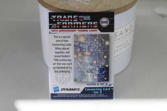 The Transformers 40th Anniversary Trading Card Connecting Card Set D - Card 9of9
