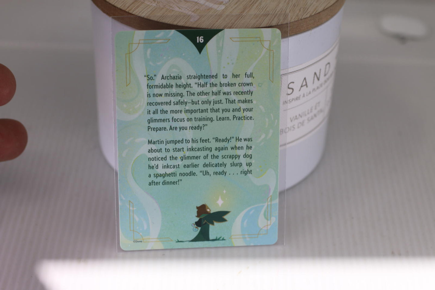 #16 Middle Right Lore Story Puzzle / Insert / Art 2025 Lorcana Archazia's Island