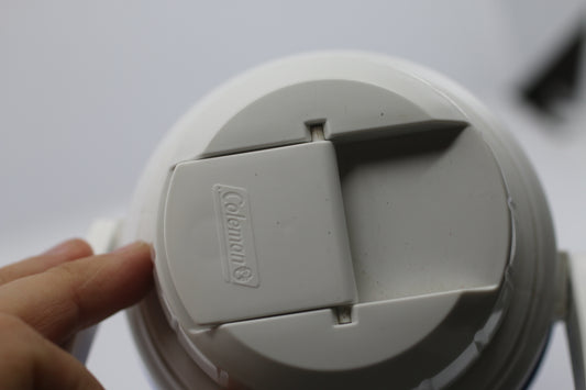 Coleman 1/3 Gallon Insulated Water Jug Cooler Model 5542 Blue White Handle