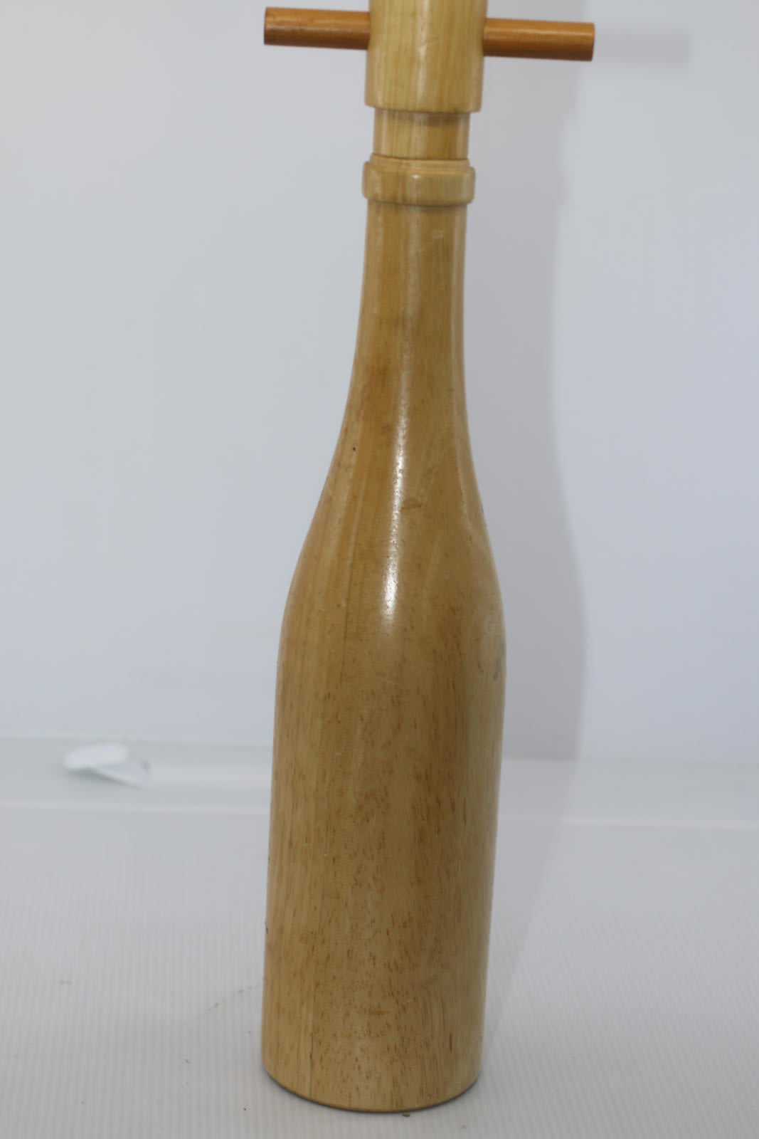 Wooden Domaine des 4 Poivres Bottle-Shaped Pepper Mill