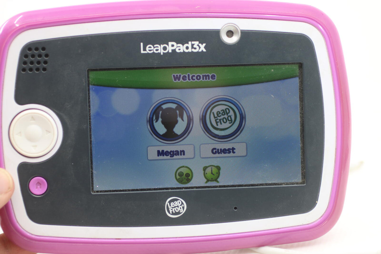 Leapfrog Leappad3 Learning VideoGame Console Touchscreen Kids Tablet Pink Tested