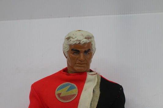 Pulsar The Ultimate Man of Adventure Action Figure Mattel 1976 not Working Blood
