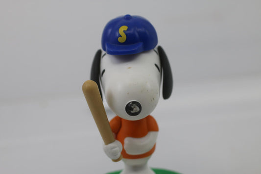 McDonald’s 2018 Batter Up Snoopy Happy Meal Toy #4 Baseball Snoopy Disk Launcher