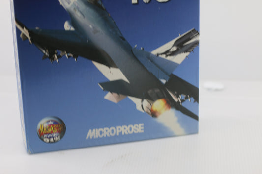 Falcon 4.0 pc game RARE vintage big box and Manuals, book only microPose