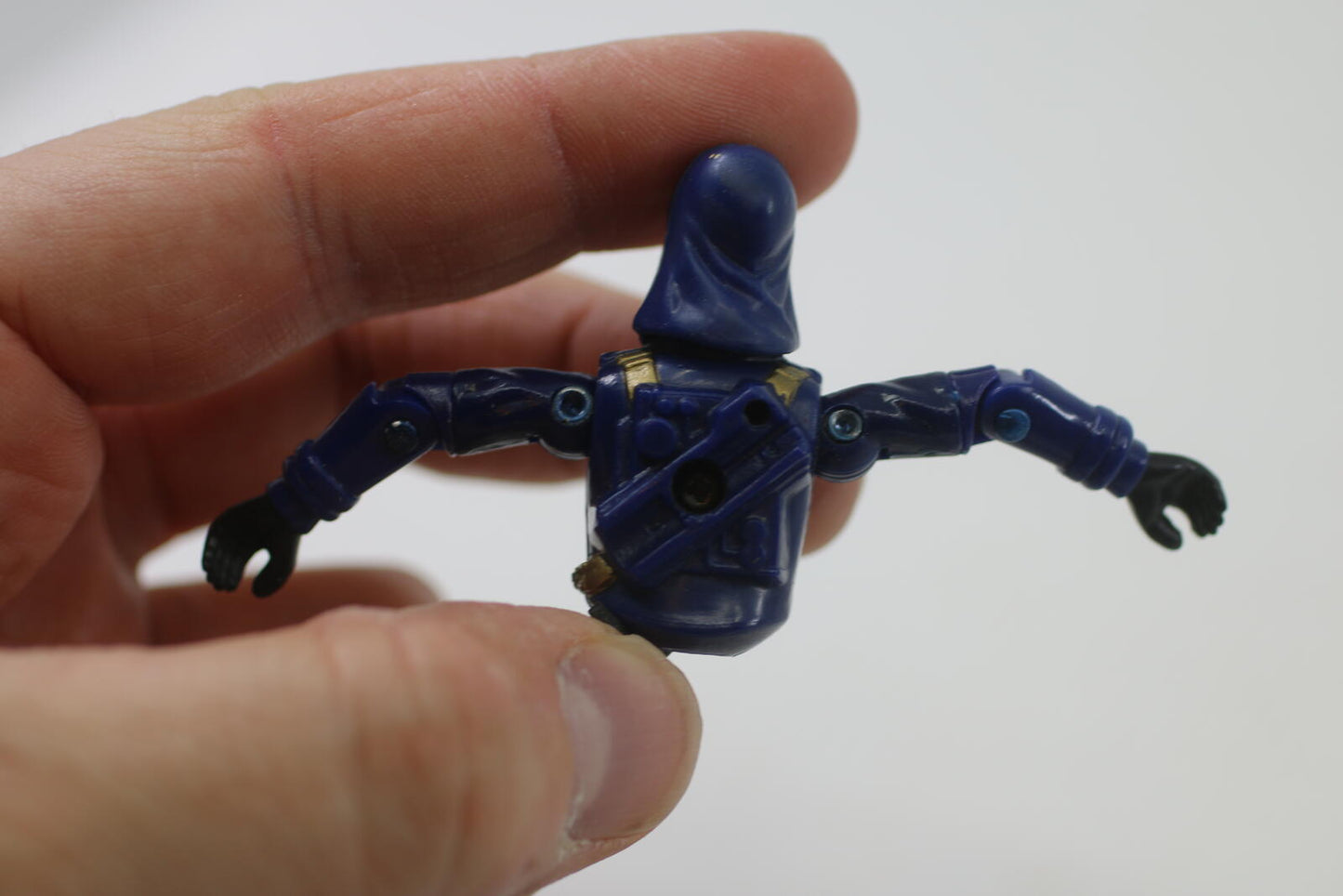 Cobra Commander V2 G.I. Joe Vintage 1984 Hasbro Action Figure With Weapon
