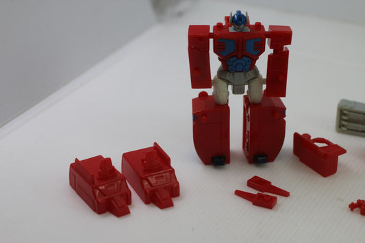 Kabaya Transformers Gum Fire Convoy Optimus Prime Mini Figure Parts Lot