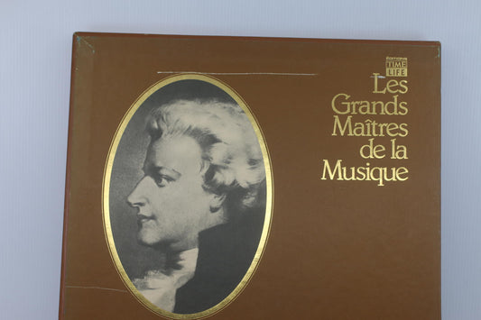 Les Grands Maîtres de la Musique Wolfgang Amadeus Mozart Vinyl Record Collection