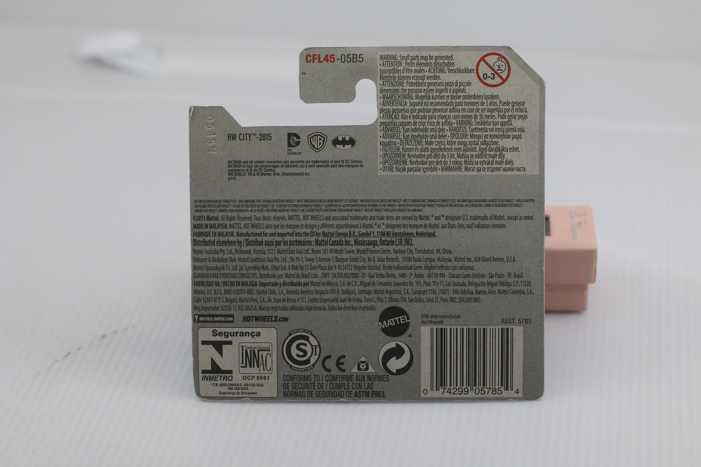 HOT WHEELS 2015 HW City 63/250 Batmobile Batman The Brave And The Bold