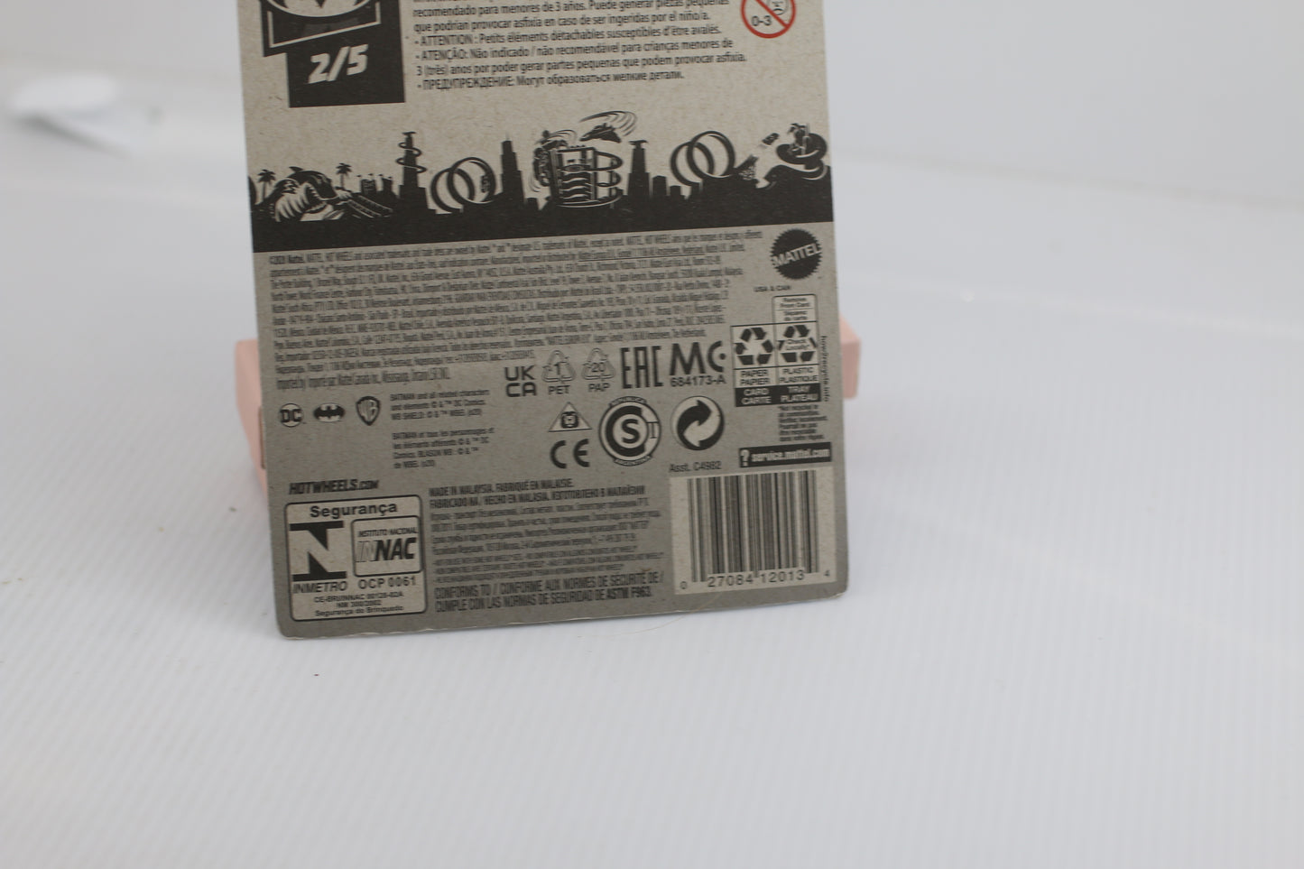 2021 HOT WHEELS 1:64 HW BATMAN 2/5 CHROME THE BATMAN BATMOBILE #56/250