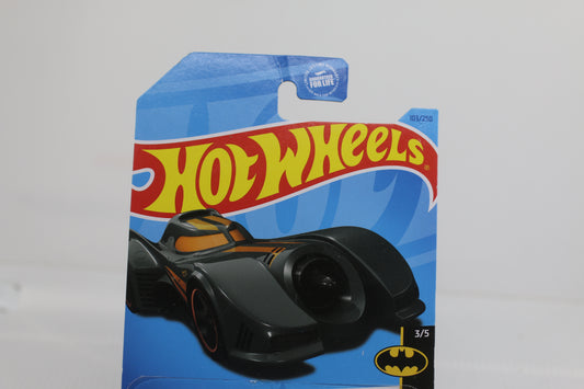 Mattel Hot Wheels Batmobile 103/250 HW Batman Series 3/5 1:64 Black Gotham