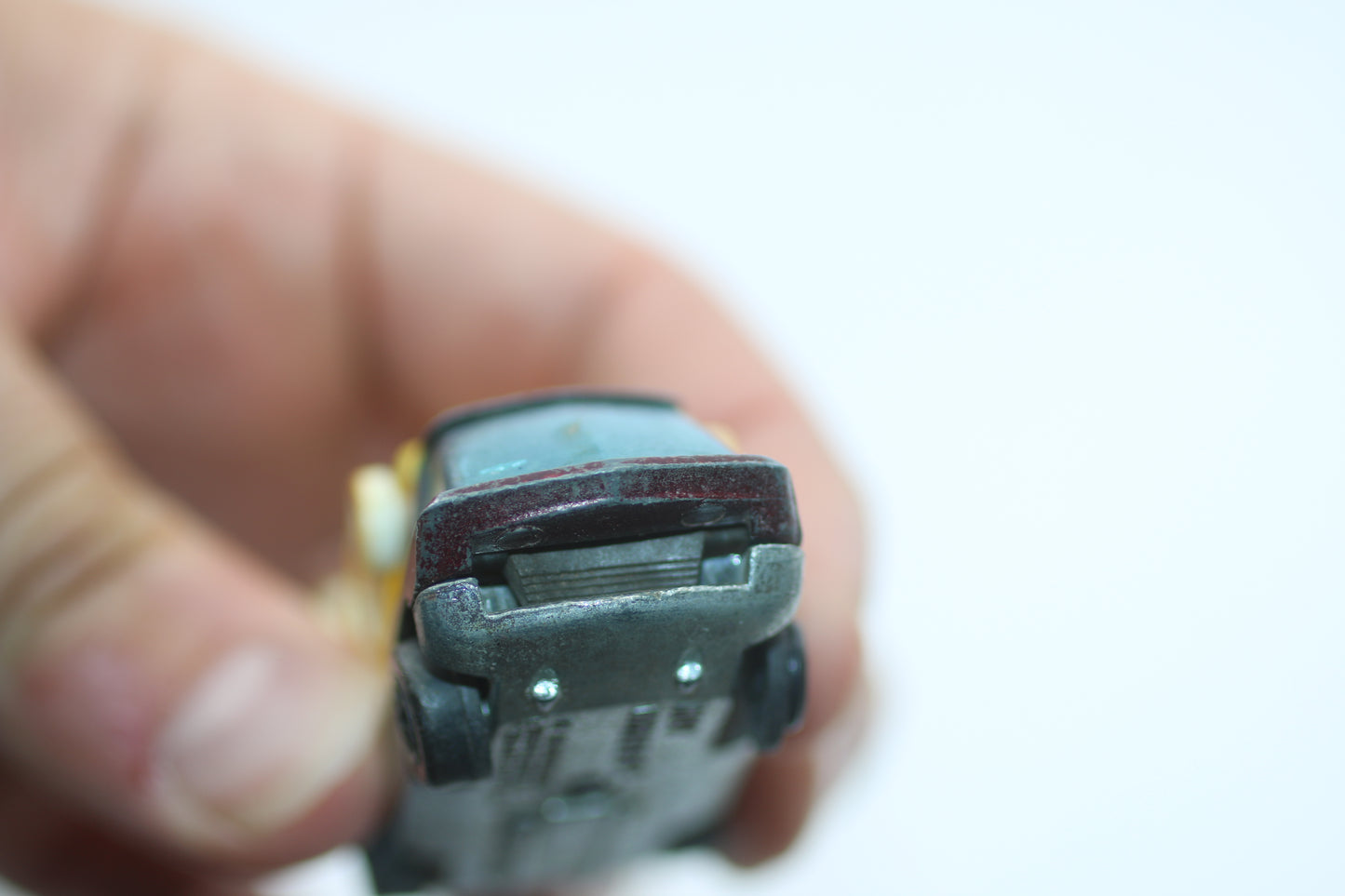 The Heavyweights Scooper Dark RED Hot Wheels REDLINE Mattel 1969