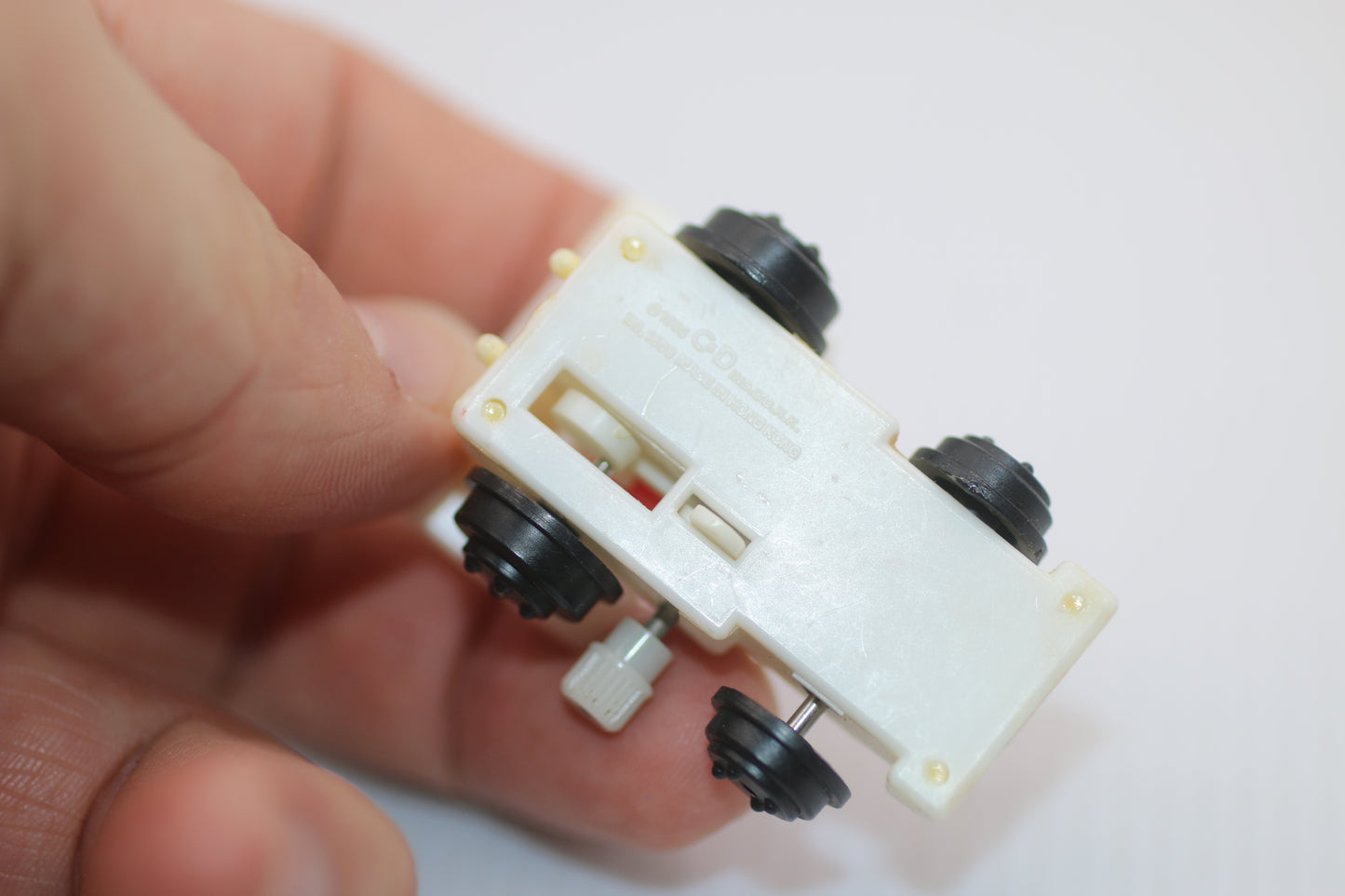 Antique Marlboro F1 Formula One Toy Race Car - Tested & Works - Windup - 70s