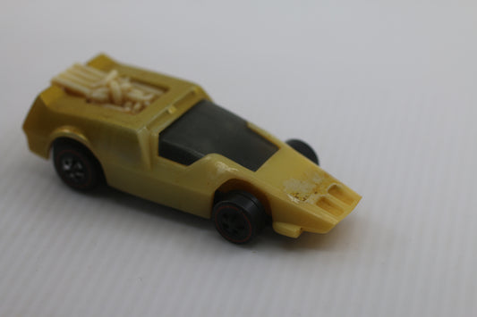 Mattel Hot Wheels Red Line Anteater Sizzler Toy Car, Yellow, 1969