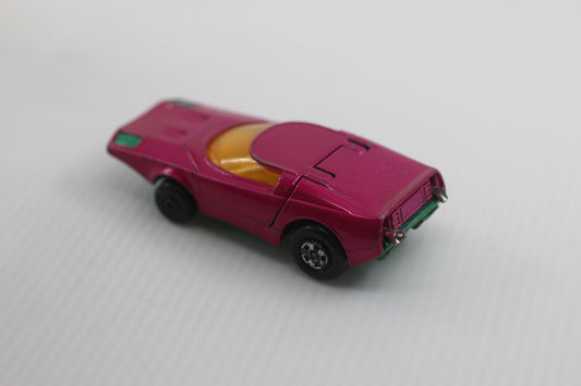 Vintage 1973 Matchbox Superfast Rolamatics No. 39 Clipper Hot Pink Die Cast
