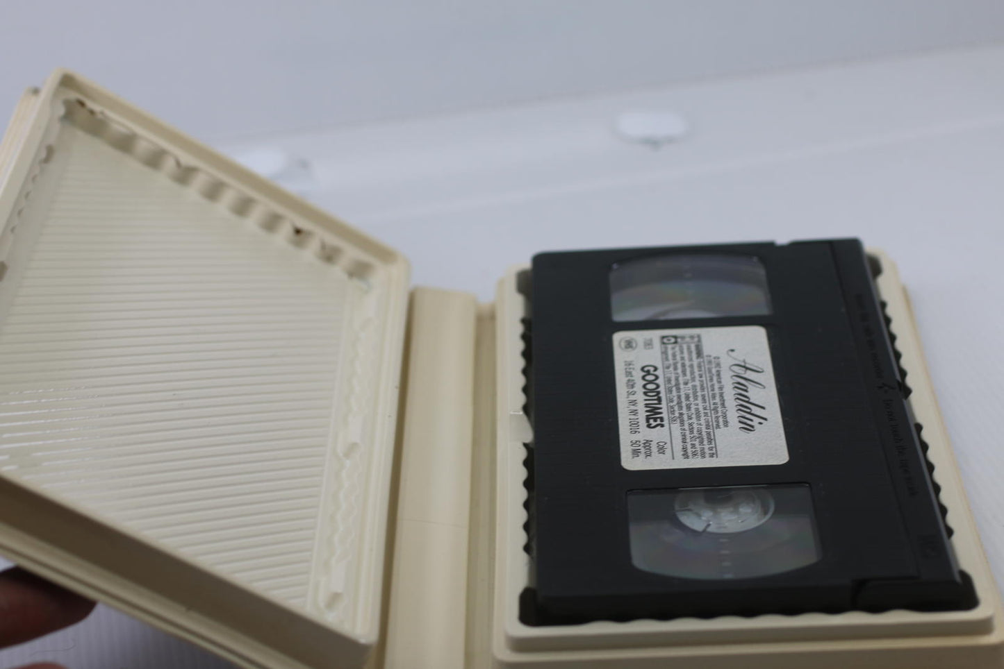 Goodtimes Classic Animated Feature Aladdin VHS Tape