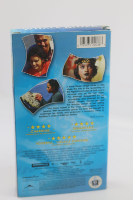 Vintage english Whale Rider (VHS, 2003)
