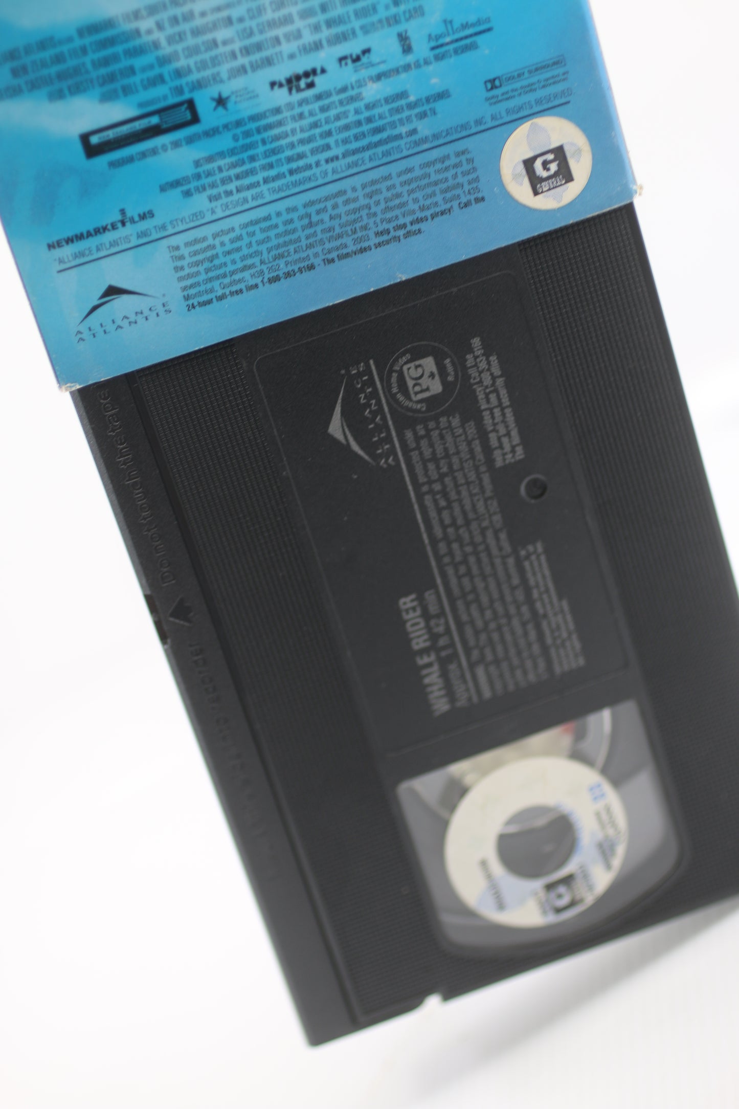 Vintage english Whale Rider (VHS, 2003)