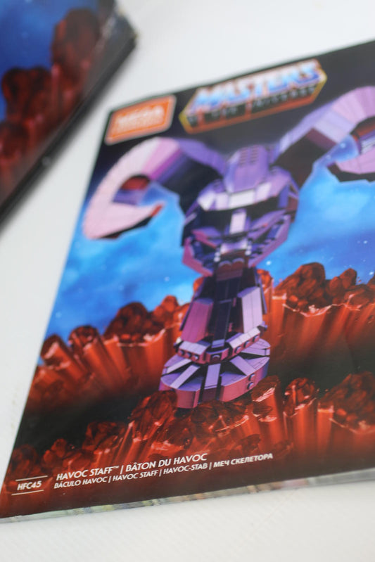 Mega Construx Masters of the Universe Havoc Staff Building Set
