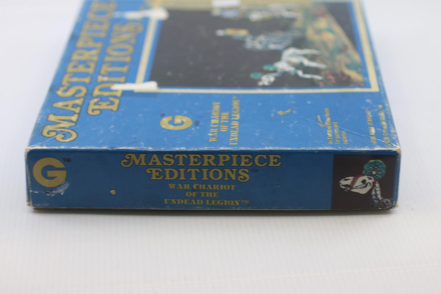 Warhammer Masterpiece Editions War Chariot of the Undead Legion OOP Metal Boxed