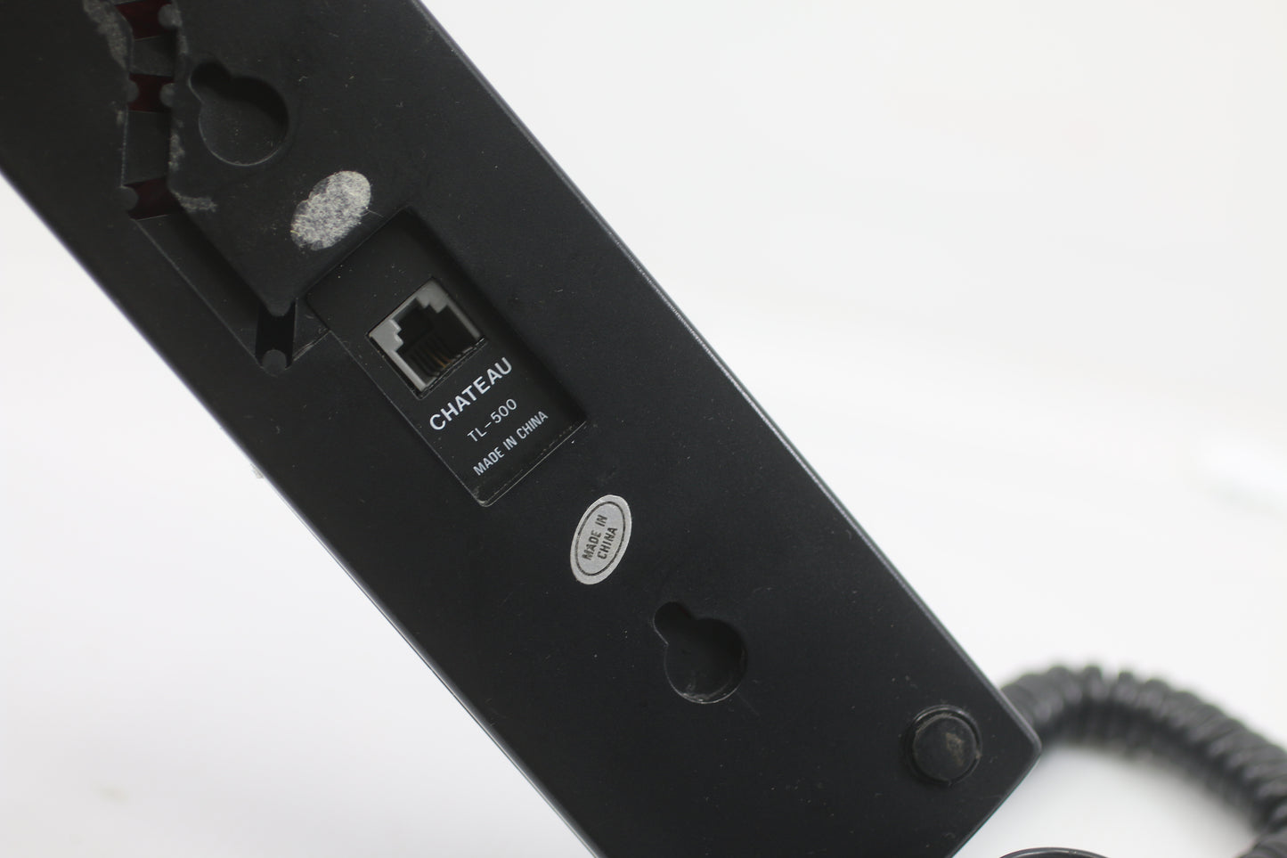 chateau telephone tl-500 Very rare to find Vintage phone Brown dark red color