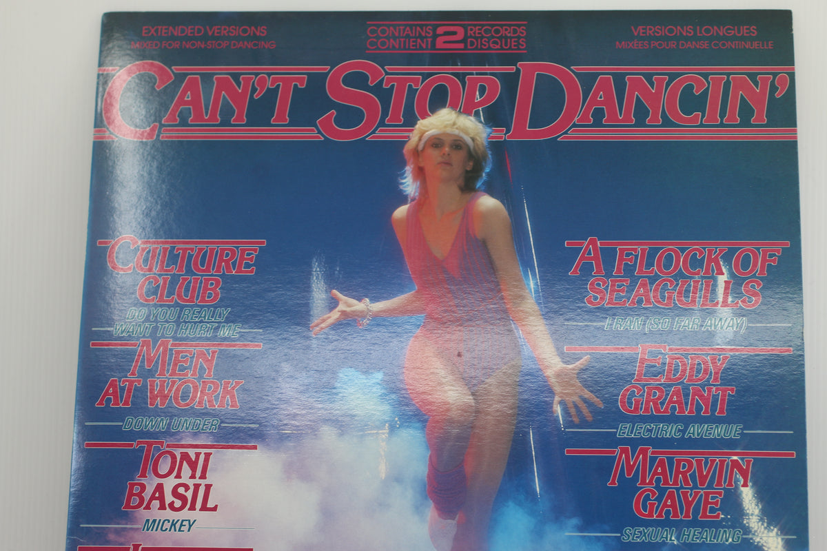 12" Can't Stop Dancin' 1980 Compilation Album 1x Vynil records