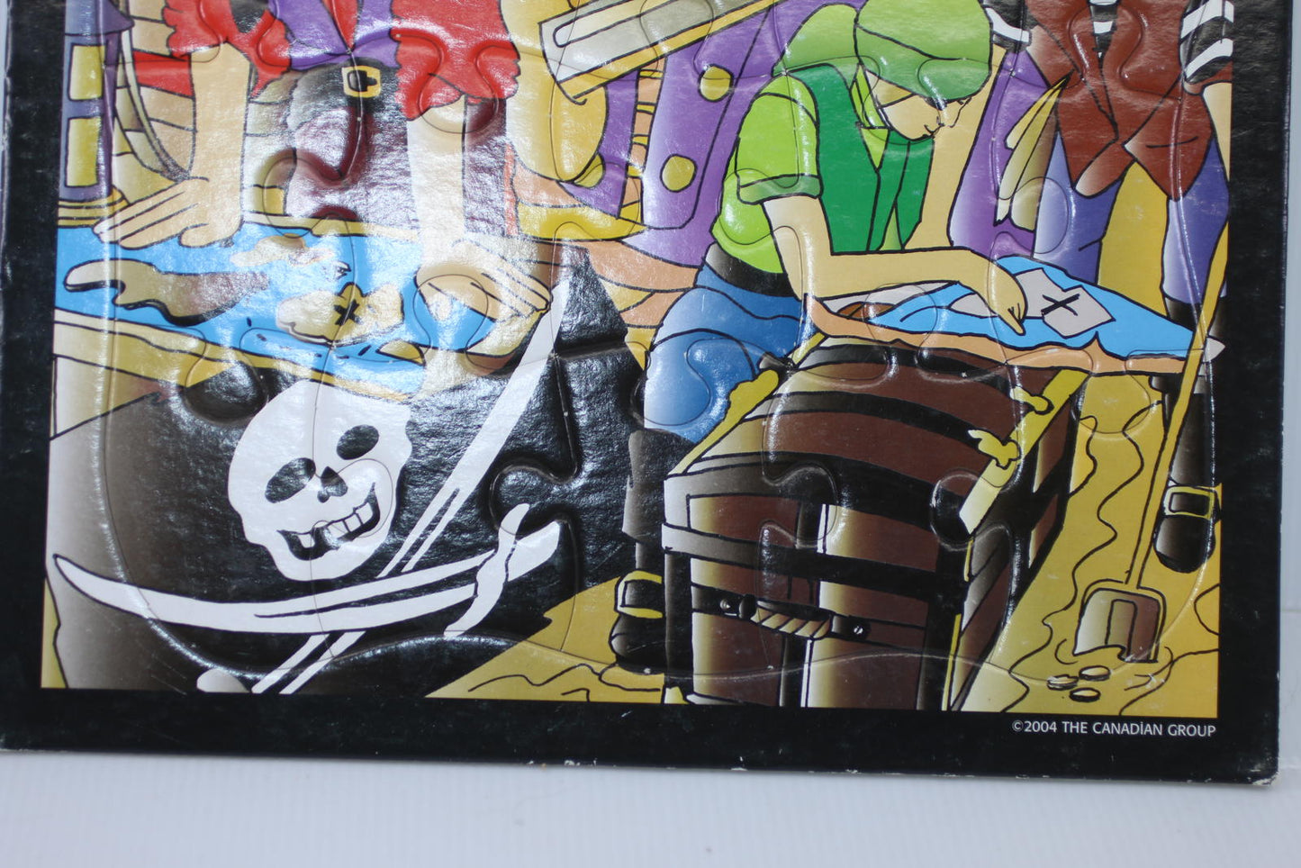 Blue Box 25 Piece Pirate Themed Inlaid Puzzle