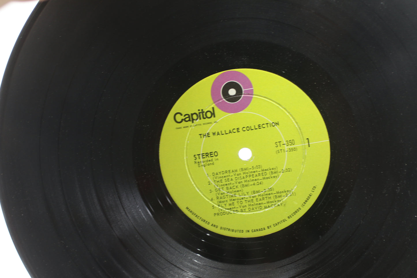 THE WALLACE COLLECTION LAUGHING CAVALIER LP 1969 PARLOPHONE PCS 7076