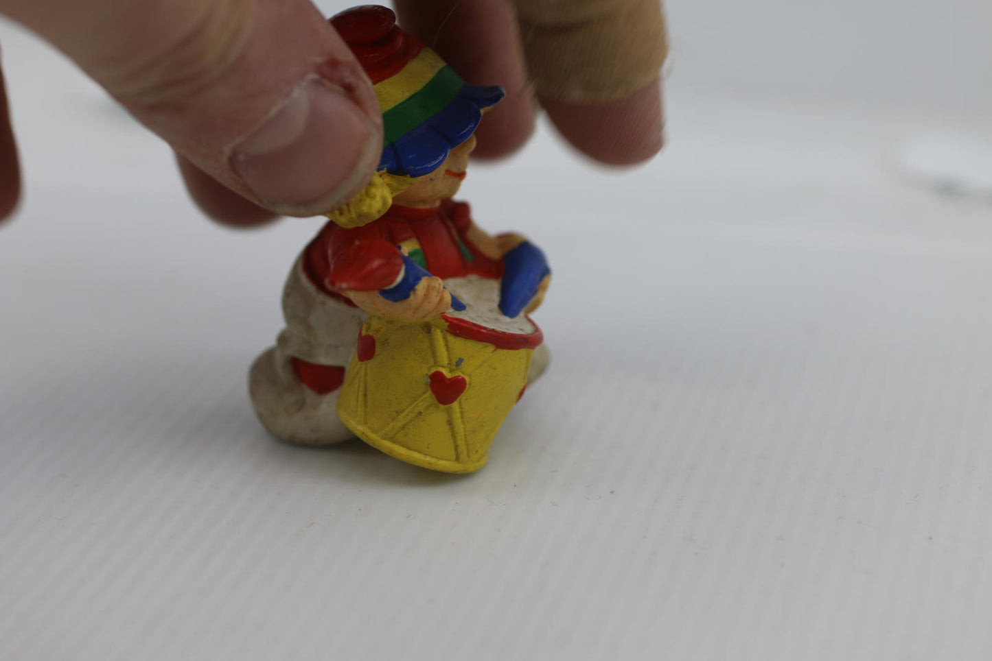 Vtg 1980 PVC Figure Rainbow Brite Little Drummer Girl Wallace Berrie Portugal 80
