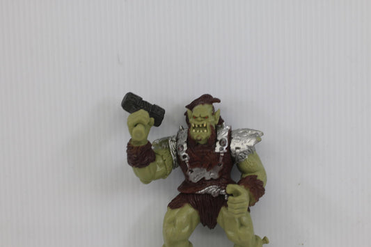 True Legends Green Orc With Brown Hair Loose 4" Action Figure Chap Mei