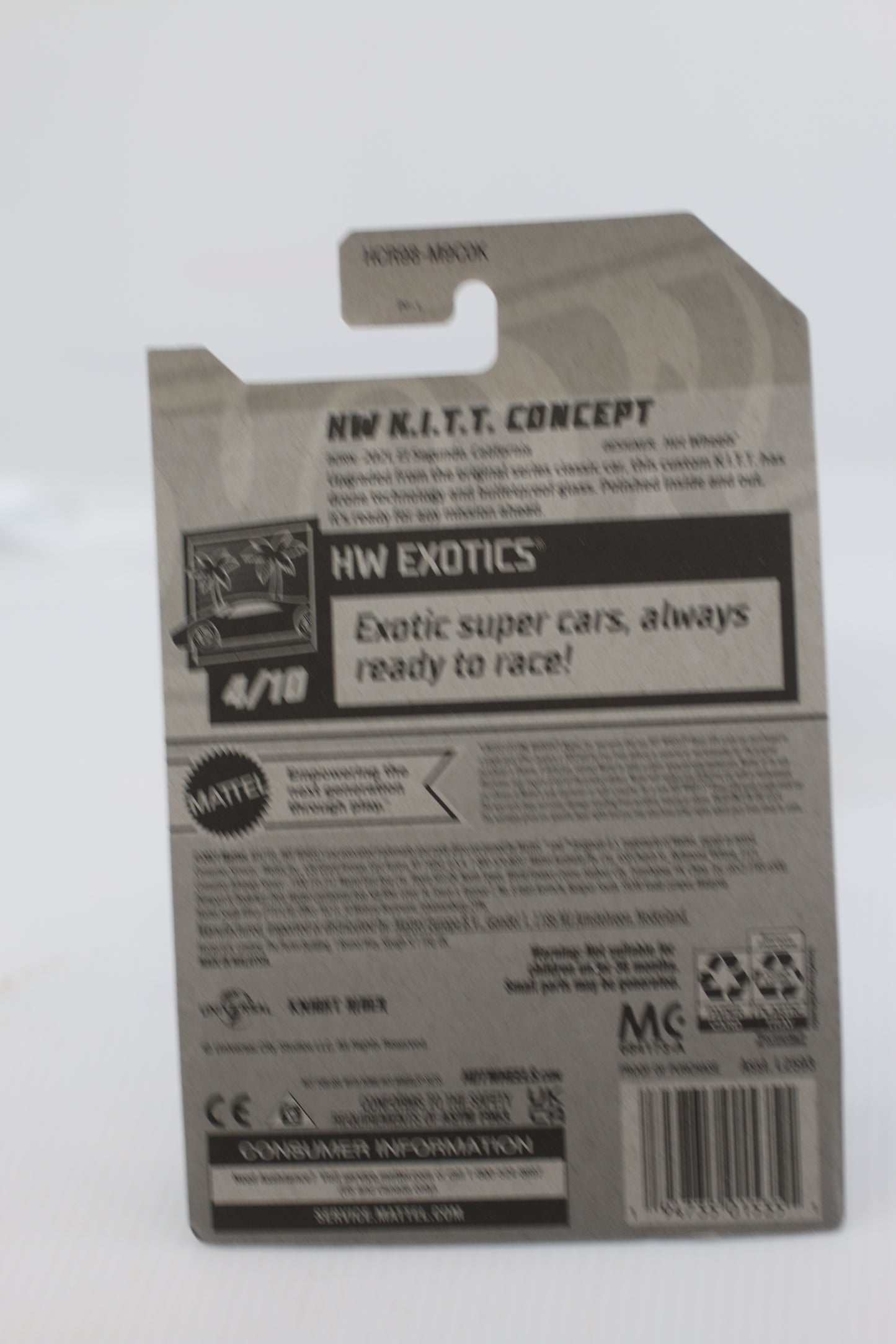 Hot Wheels 2022 Black 1:64 Knight Rider 185/250 HW KITT Concept HW Exotics 4/10