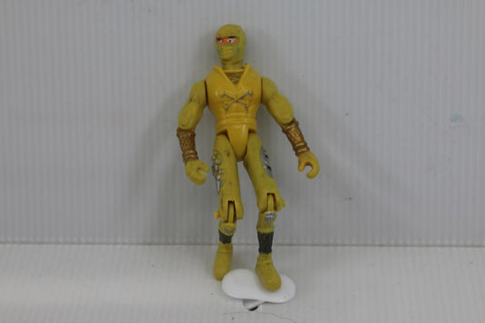Vintage Ninja Action Figure Yellow – Articulated Figure – No Weapons