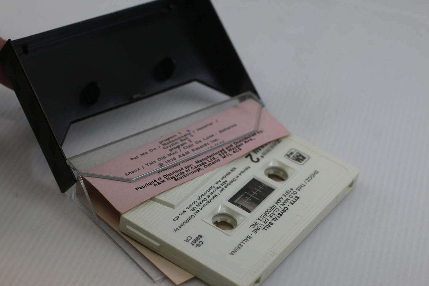 Styx - Crystal Ball Vintage band music Cassette Tape