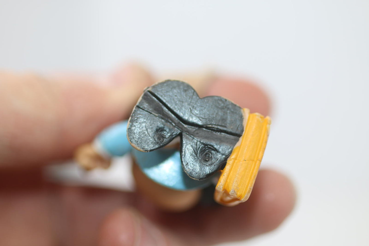 RARE Vintage Comics Spain Blue MAFALDA figure toy pvc rare SChool