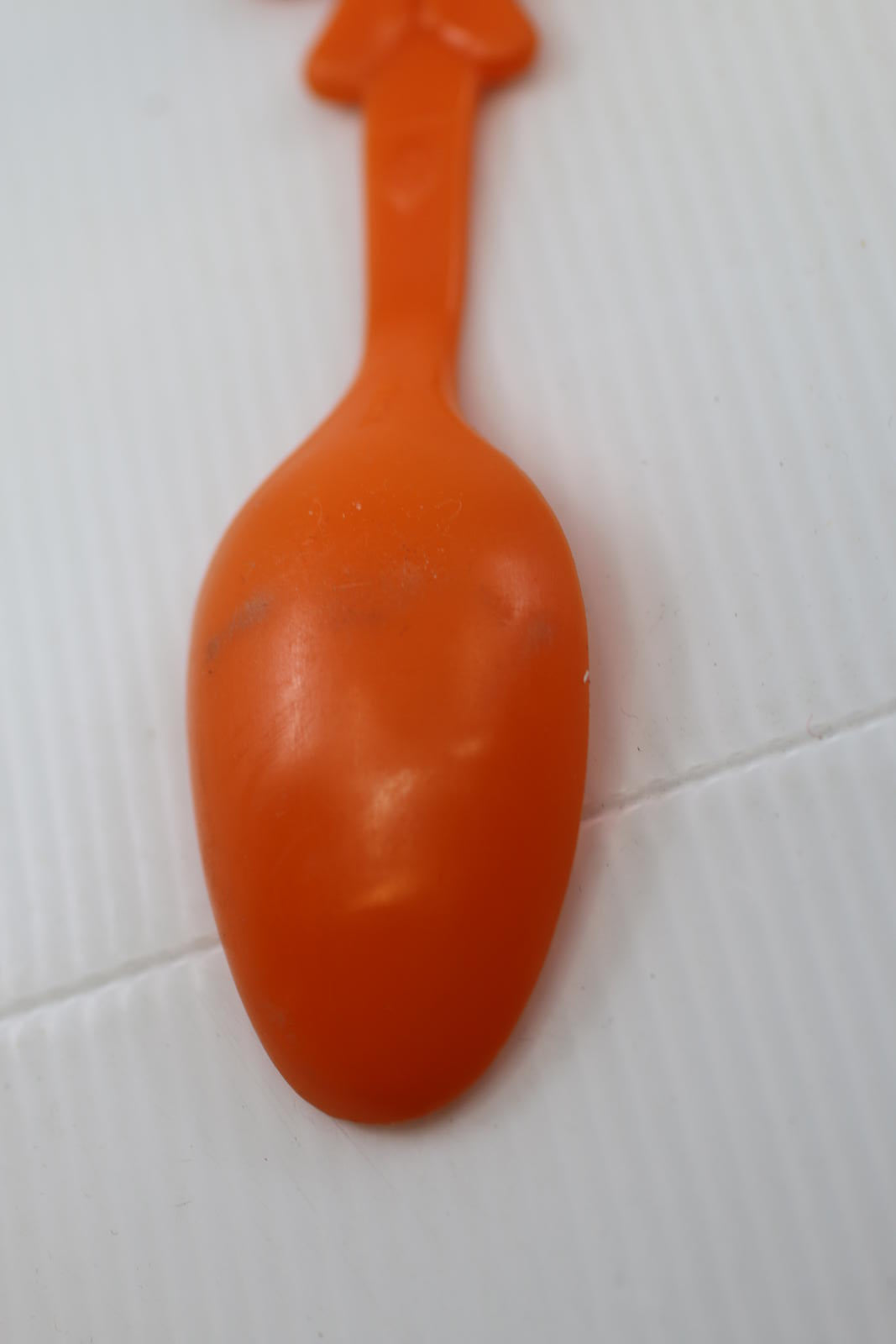 GRIMACE Hair Comb McDonald's Plastic Vintage Happy Meal Orange 1980's