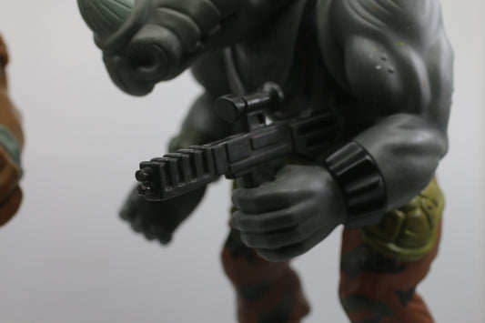 VTG 1990 PLAYMATES TMNT Giant Bebop Rocksteady Teenage Mutant Ninja Turtles 13"