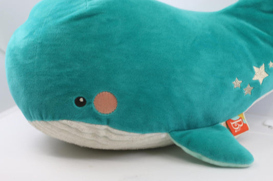 B. Toys Whale Plush Teal Star Soft Toy CH0940