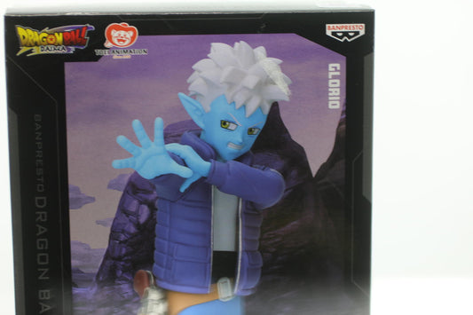 BANPRESTO Dragon Ball DAIMA GLORIO Figure with Panel statue figurine new in box