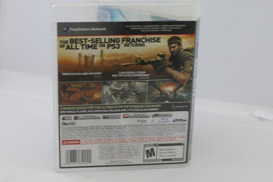Call of Duty Black Ops PS3 video Game Sony Play Station 3
