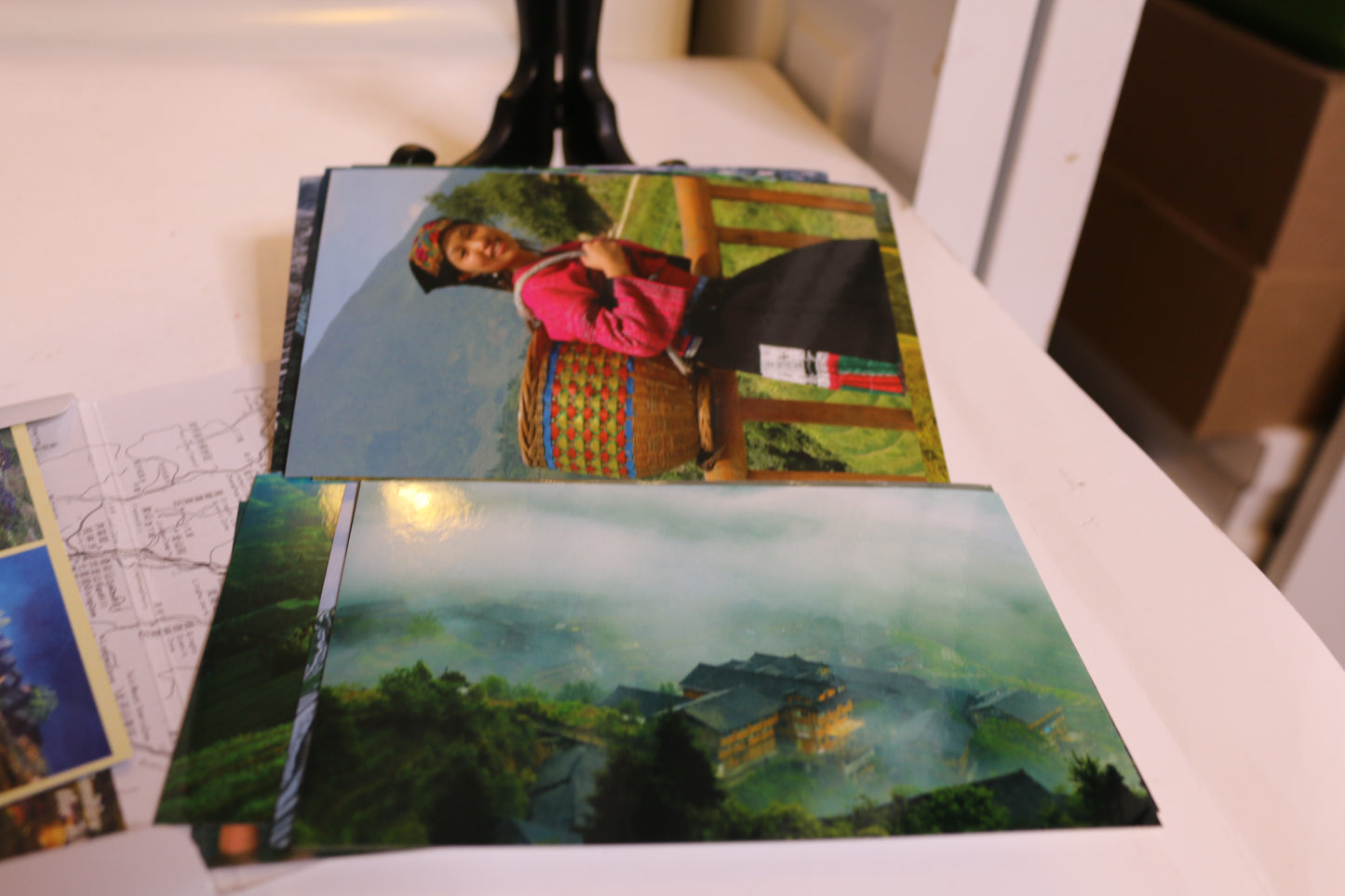 Terraced Fields In Longsheng Postcards Lot