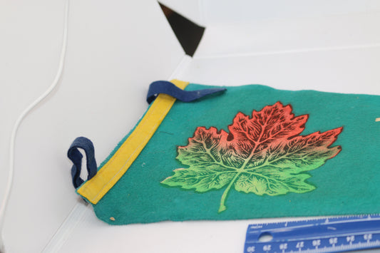 Vintage pennant felt Souvenir USA Vermont